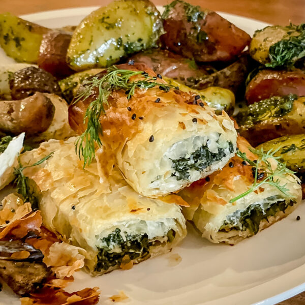 Balkan Cheese and Spinach Pastry