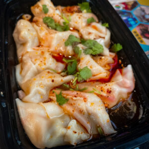 Wontons in Chili Oil