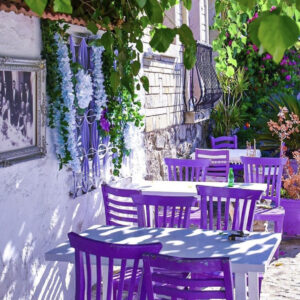 Restaurant in Alcati, Turkey