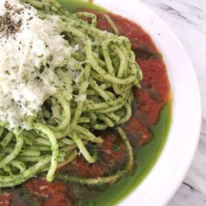Tomato and Pesto Pasta